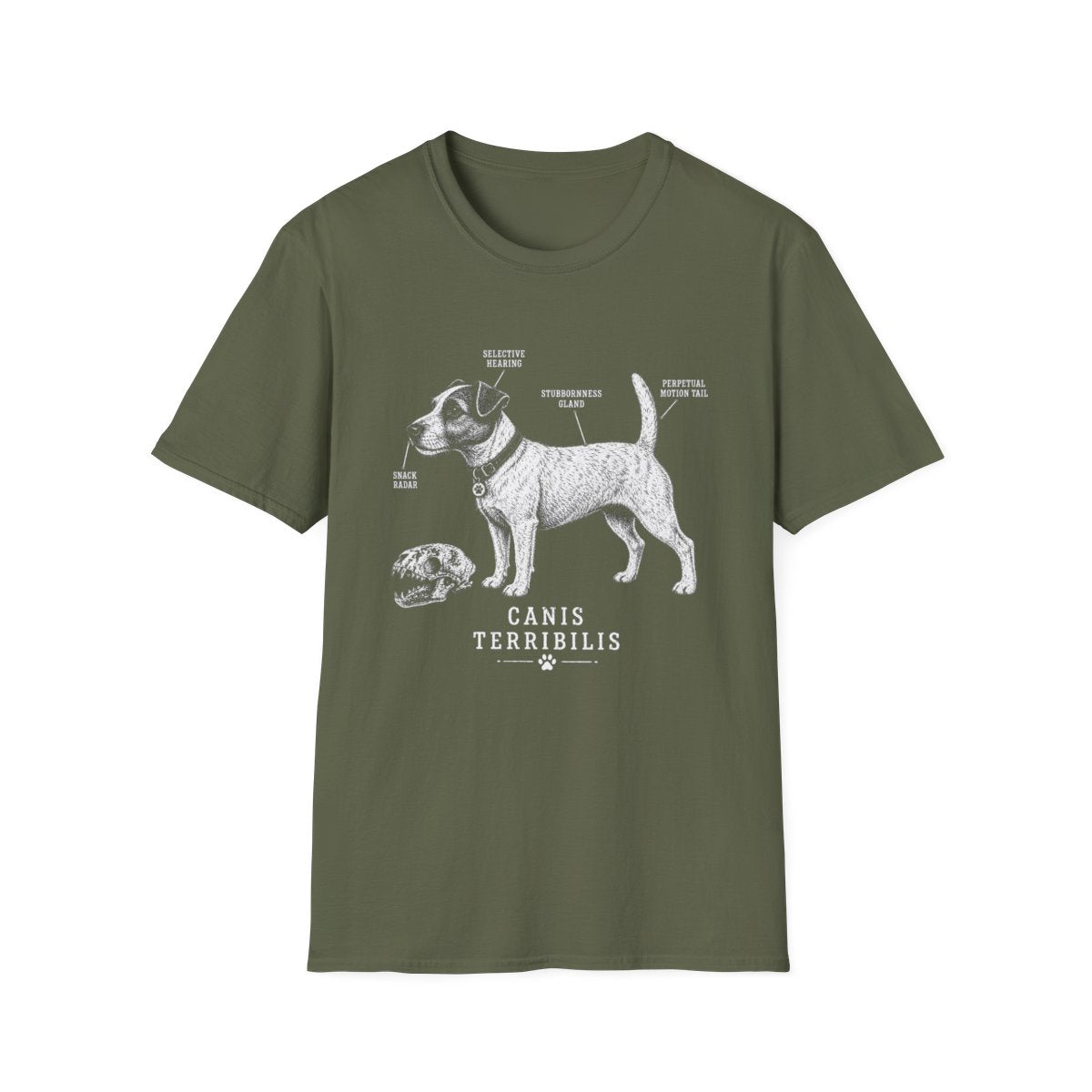 Anatomy Of A Jack Russell Terrier Tee