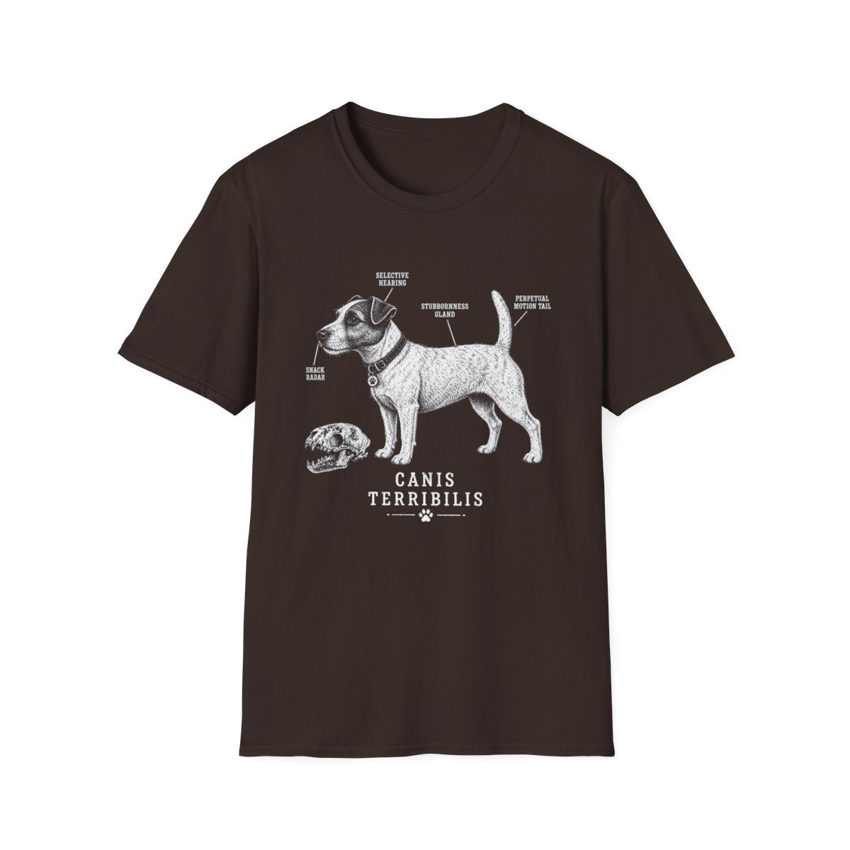 Anatomy Of A Jack Russell Terrier Tee