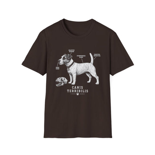 Anatomy Of A Jack Russell Terrier Tee
