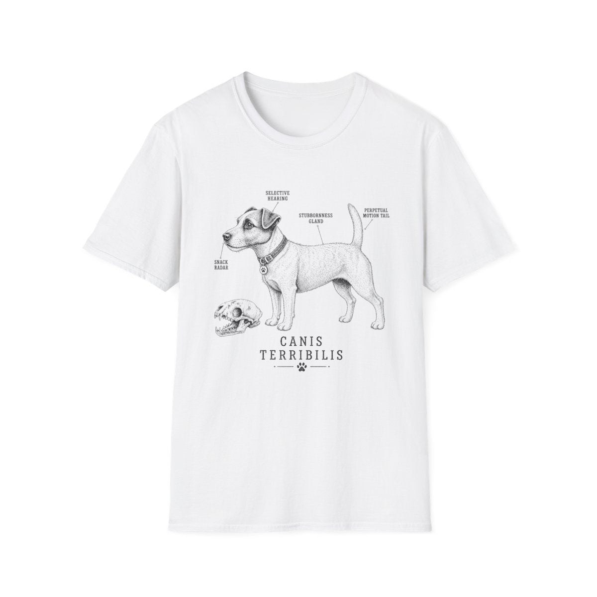 Anatomy Of A Jack Russell Terrier Tee