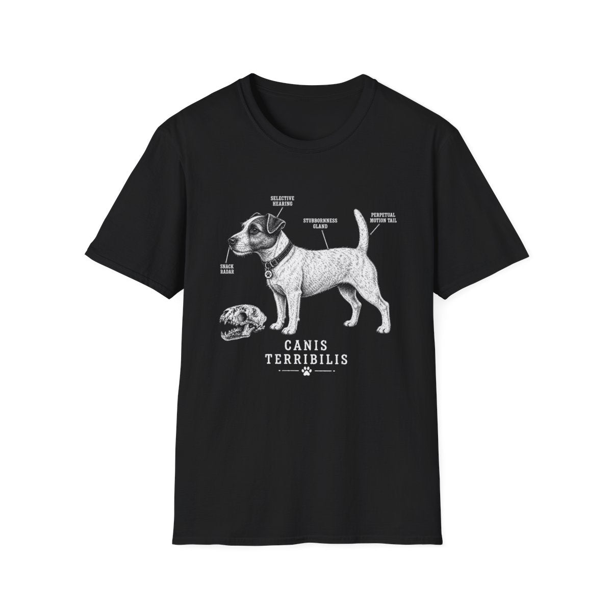 Anatomy Of A Jack Russell Terrier Tee