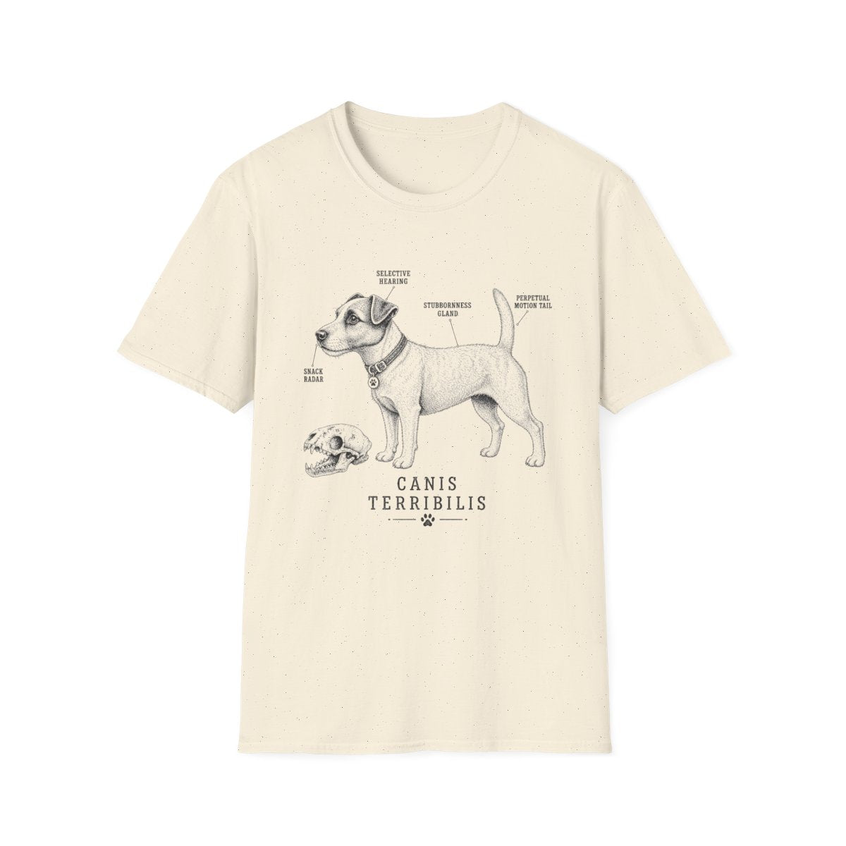 Anatomy Of A Jack Russell Terrier Tee