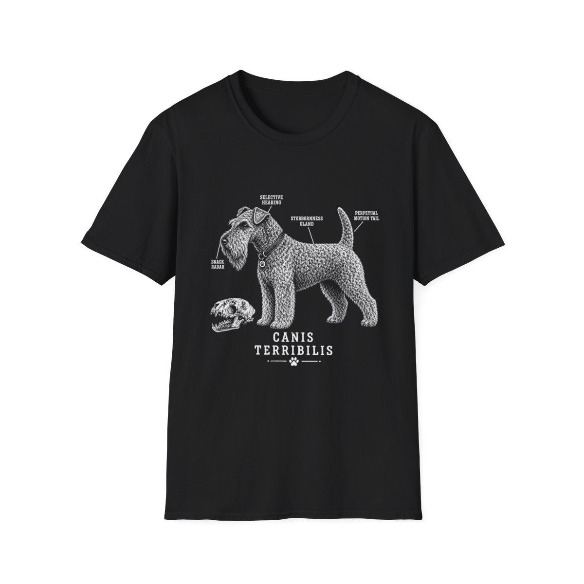 Anatomy Of A Kerry Blue Terrier Tee