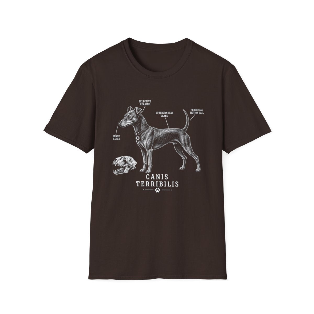 Anatomy Of A Manchester Terrier Tee