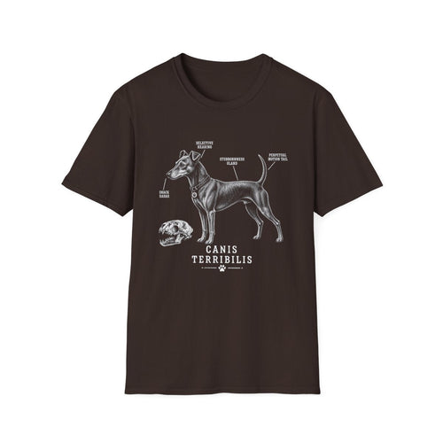 Anatomy Of A Manchester Terrier Tee