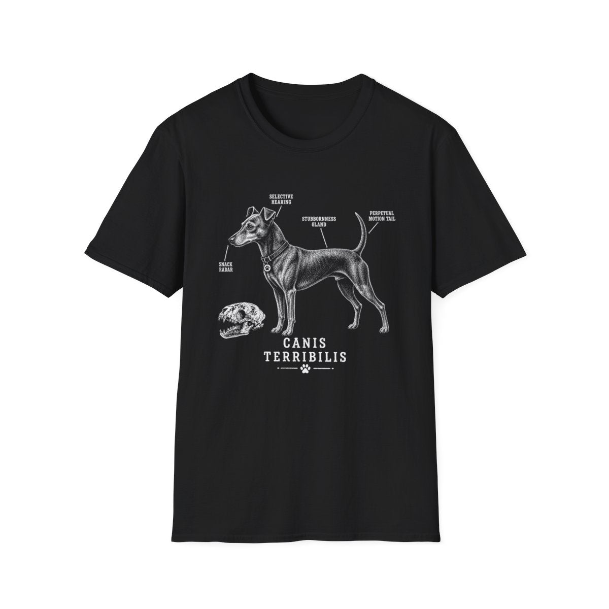Anatomy Of A Manchester Terrier Tee