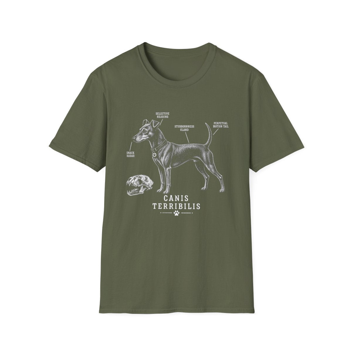 Anatomy Of A Manchester Terrier Tee