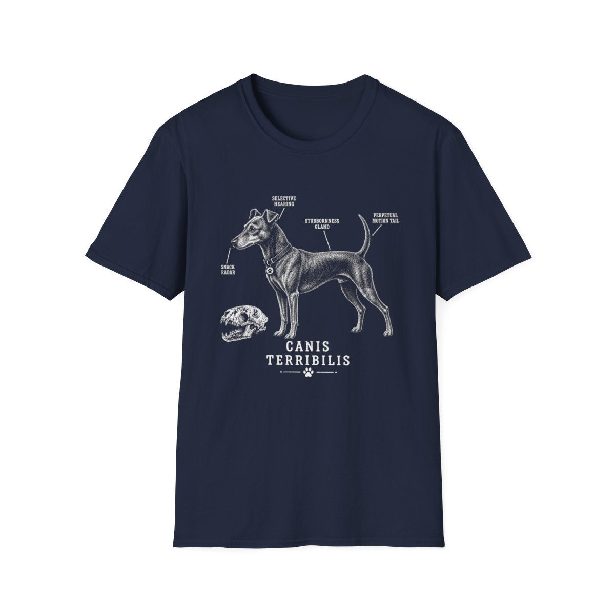 Anatomy Of A Manchester Terrier Tee