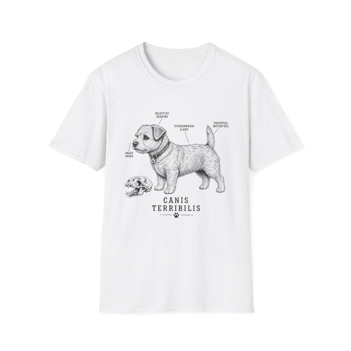Anatomy Of A Norfolk Terrier Tee