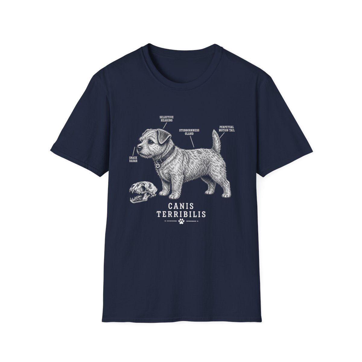 Anatomy Of A Norfolk Terrier Tee
