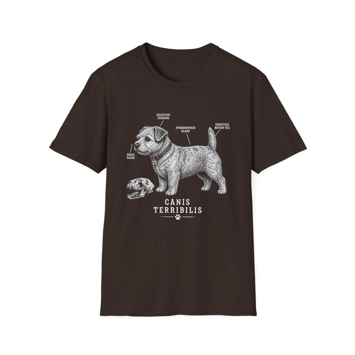 Anatomy Of A Norfolk Terrier Tee