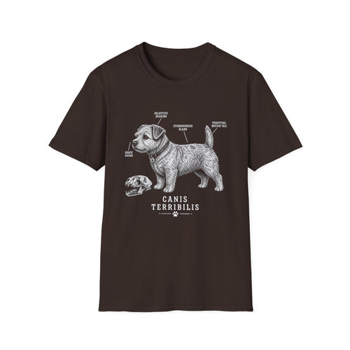 Anatomy Of A Norfolk Terrier Tee