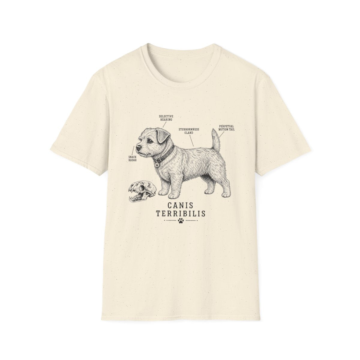 Anatomy Of A Norfolk Terrier Tee