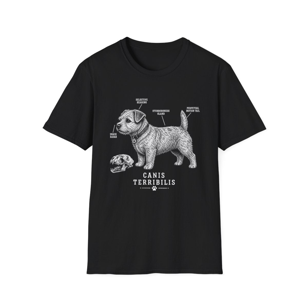 Anatomy Of A Norfolk Terrier Tee