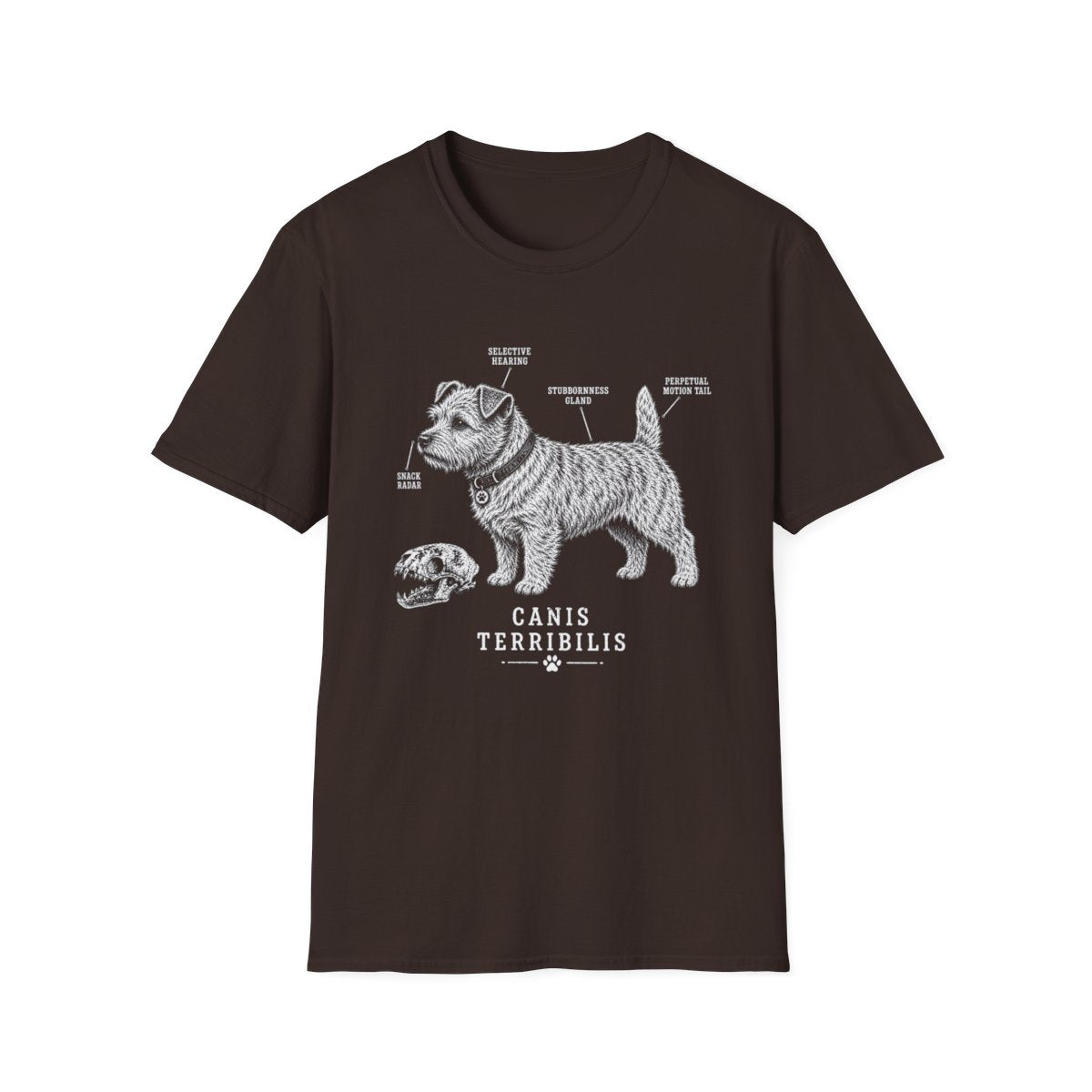 Anatomy Of A Norwich Terrier Tee