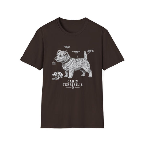 Anatomy Of A Norwich Terrier Tee