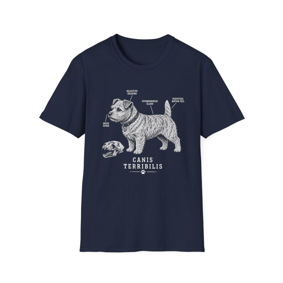 Anatomy Of A Norwich Terrier Tee