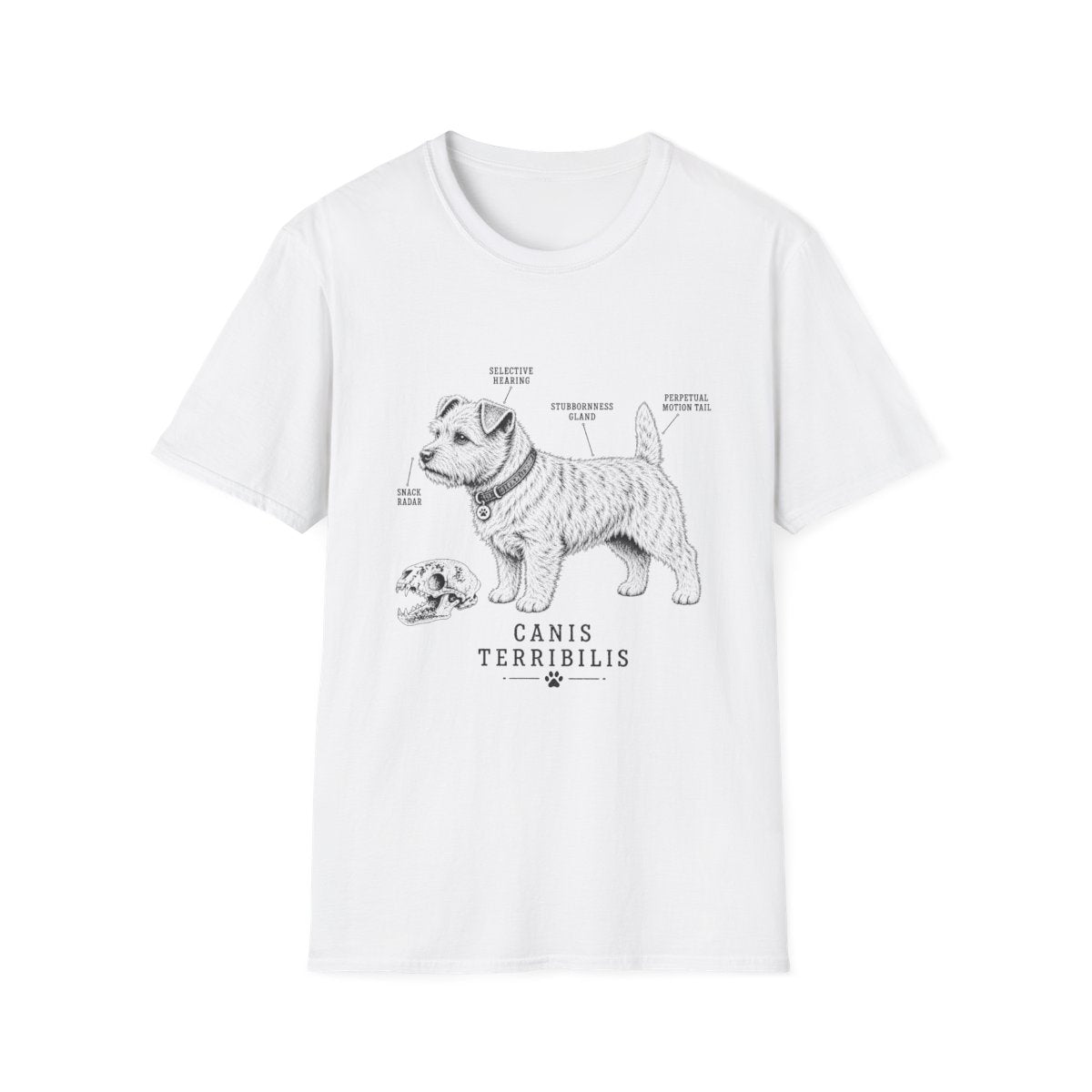 Anatomy Of A Norwich Terrier Tee