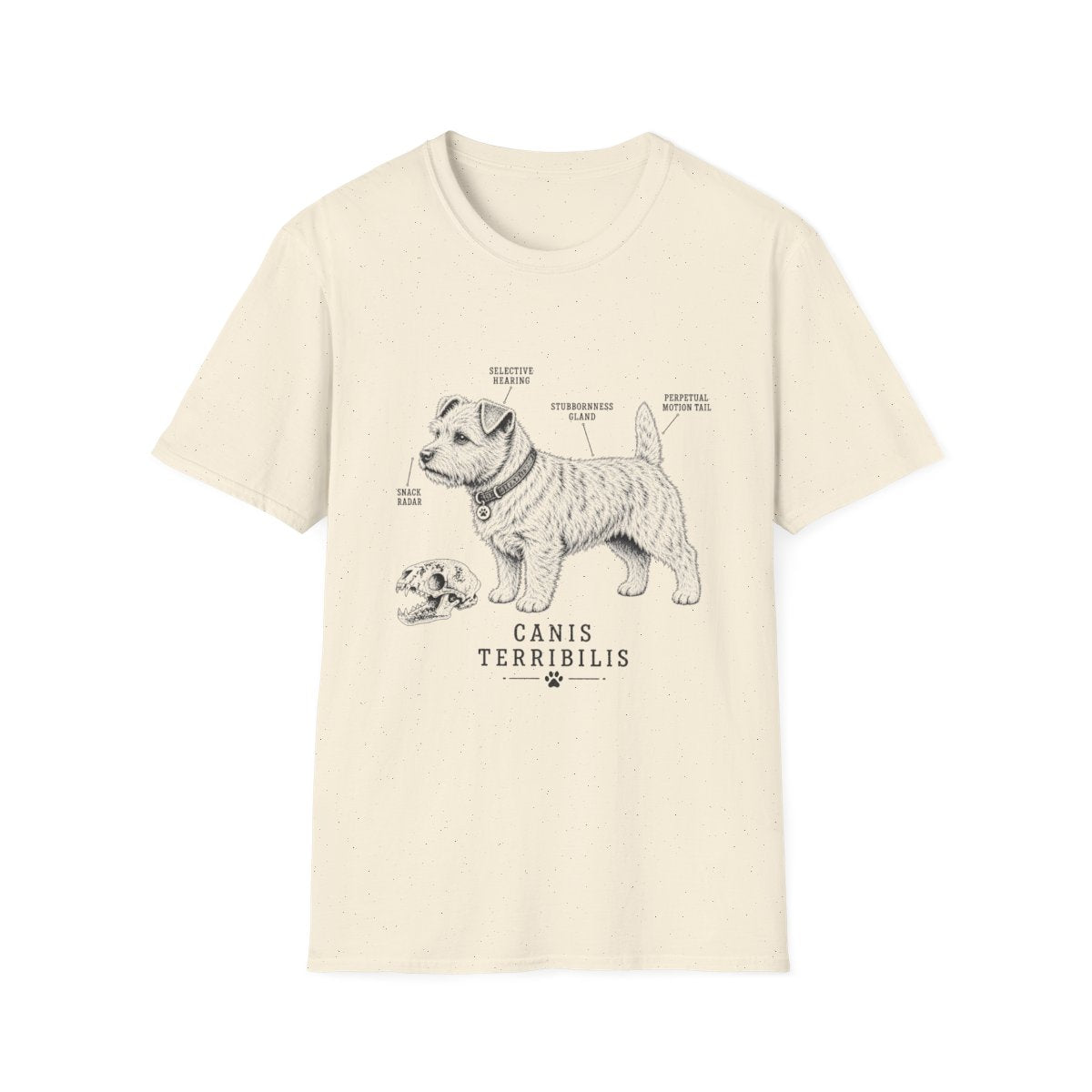 Anatomy Of A Norwich Terrier Tee