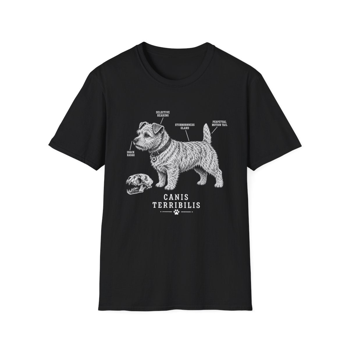 Anatomy Of A Norwich Terrier Tee