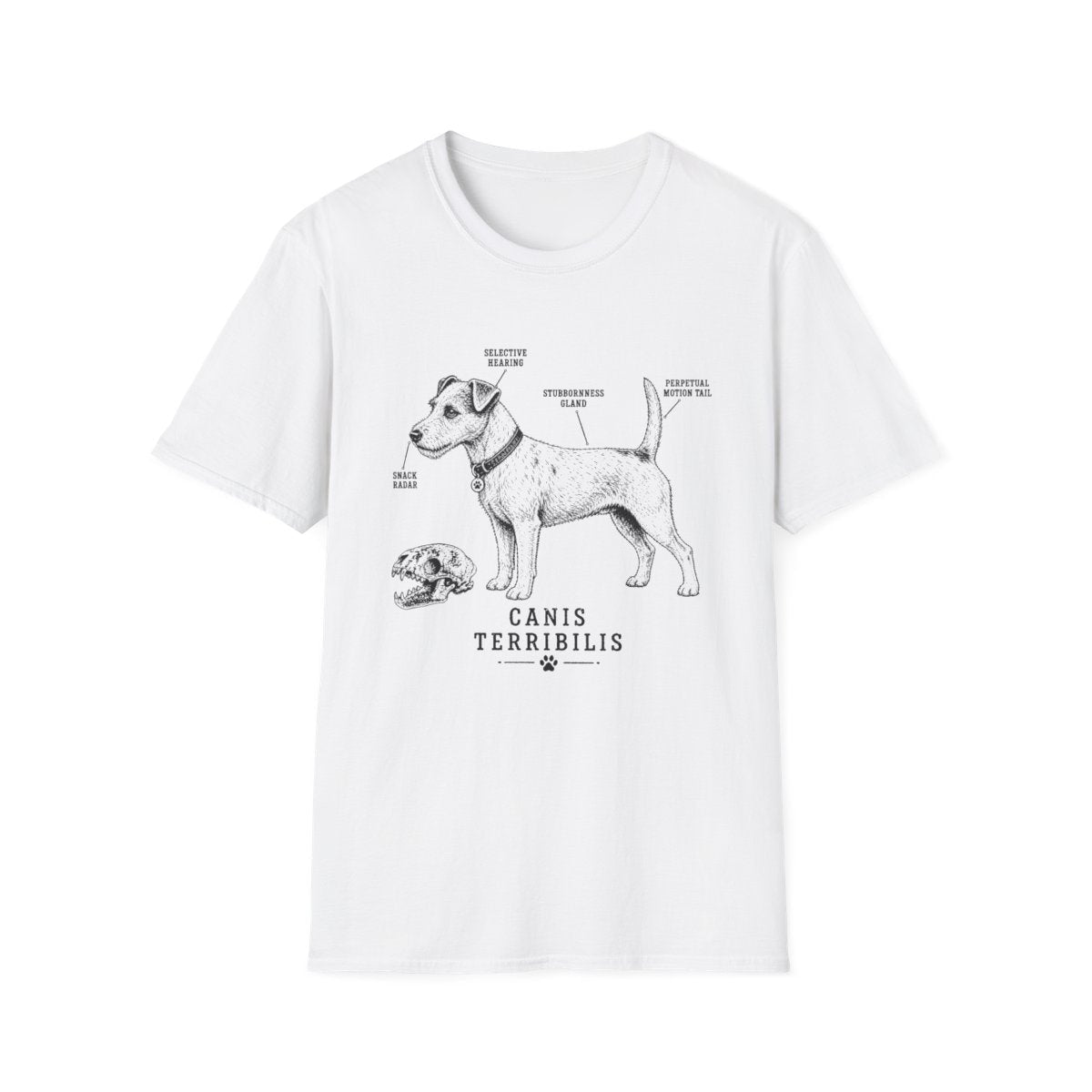 Anatomy Of A Parson Russell Terrier Tee