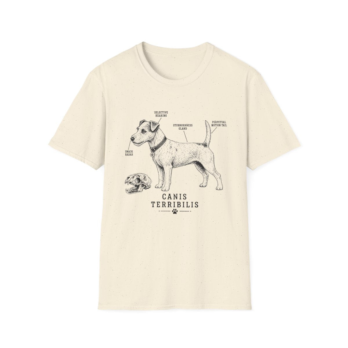 Anatomy Of A Parson Russell Terrier Tee