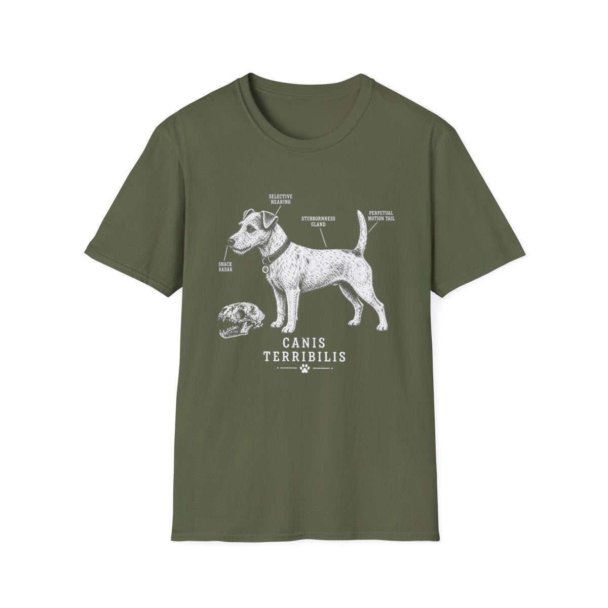 Anatomy Of A Parson Russell Terrier Tee