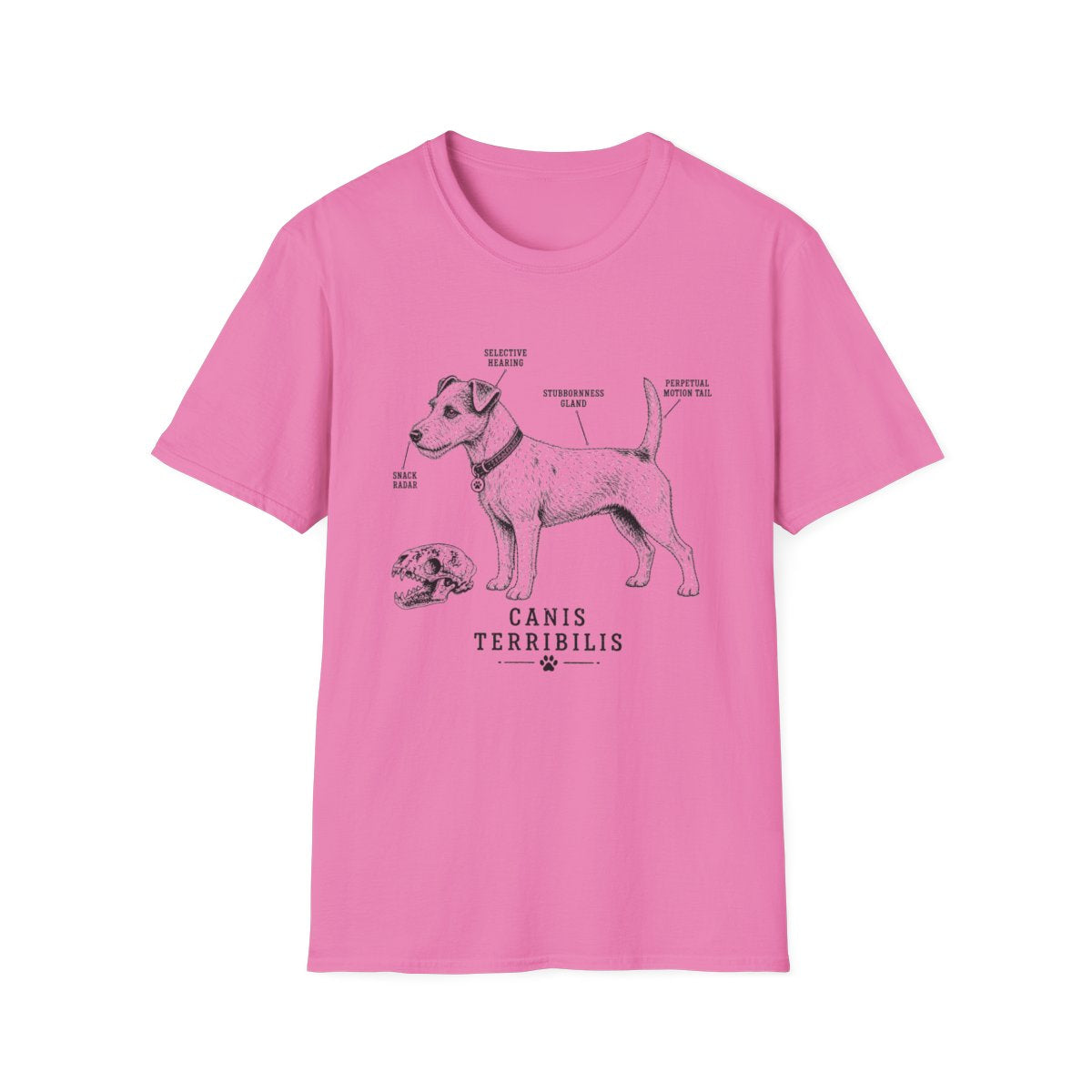 Anatomy Of A Parson Russell Terrier Tee