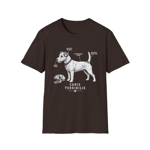 Anatomy Of A Parson Russell Terrier Tee