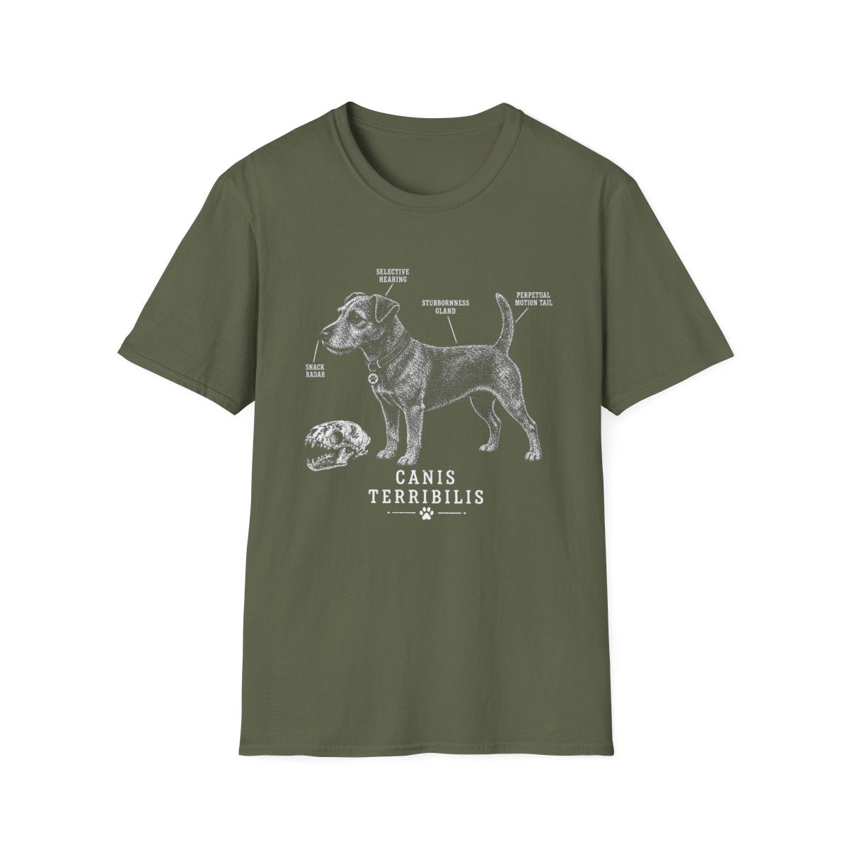 Anatomy Of A Patterdale Terrier Tee