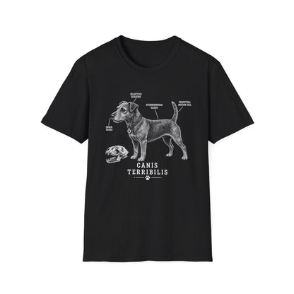 Anatomy Of A Patterdale Terrier Tee
