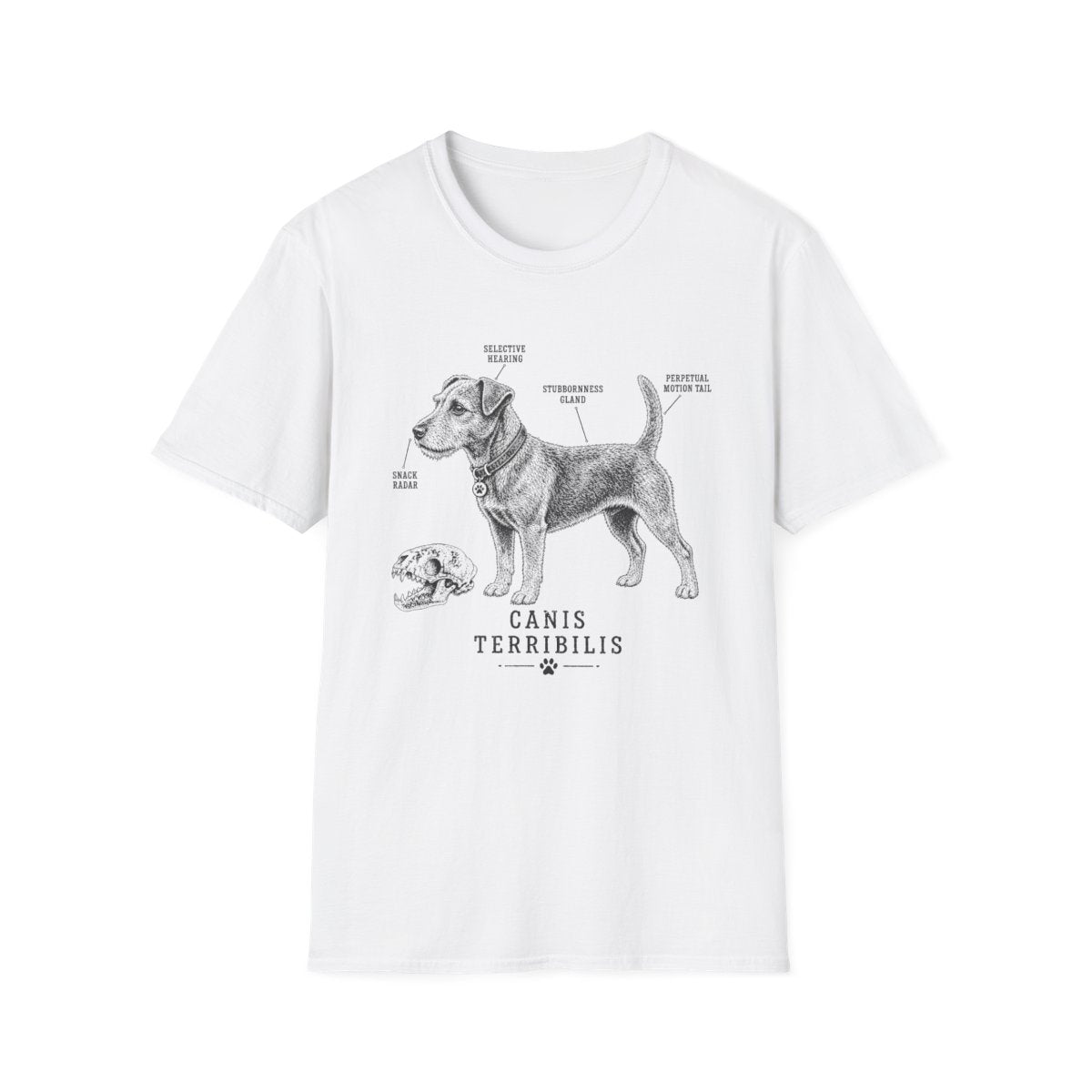 Anatomy Of A Patterdale Terrier Tee