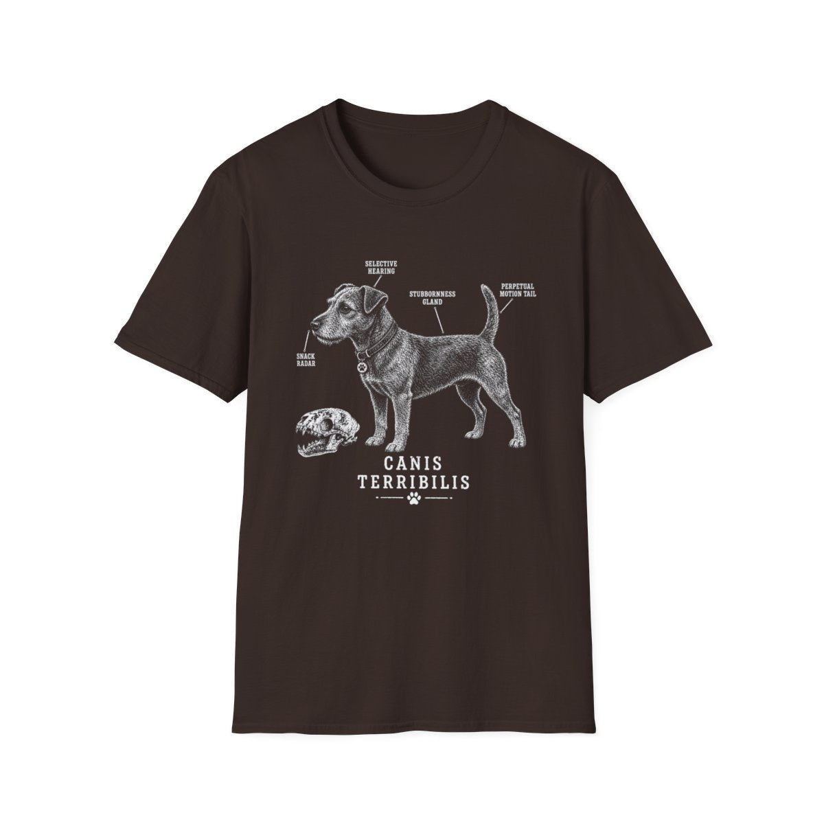 Anatomy Of A Patterdale Terrier Tee