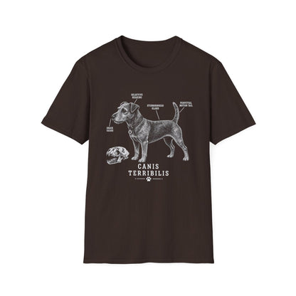 Anatomy Of A Patterdale Terrier Tee