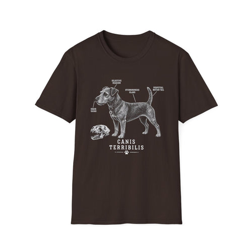 Anatomy Of A Patterdale Terrier Tee