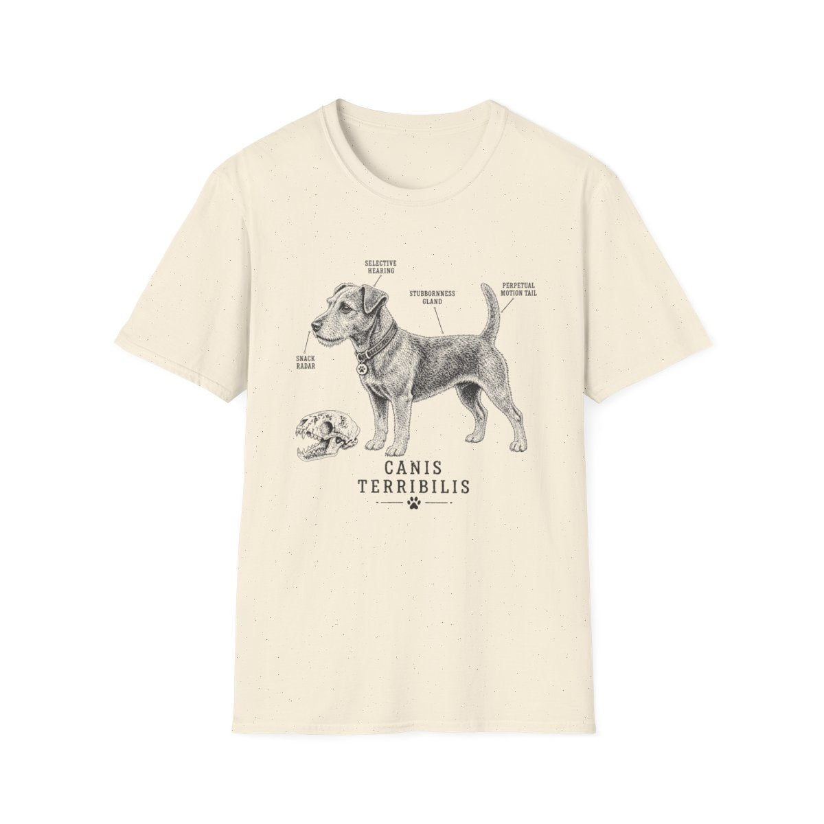 Anatomy Of A Patterdale Terrier Tee