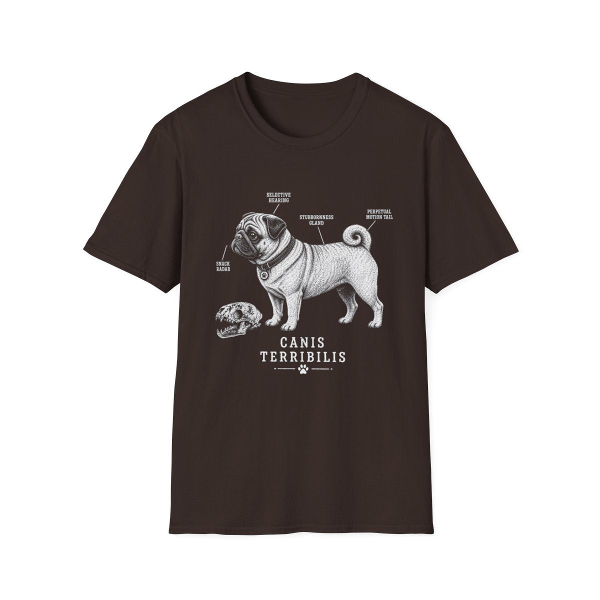 Anatomy Of A Pug Tee
