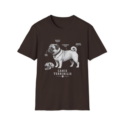 Anatomy Of A Pug Tee