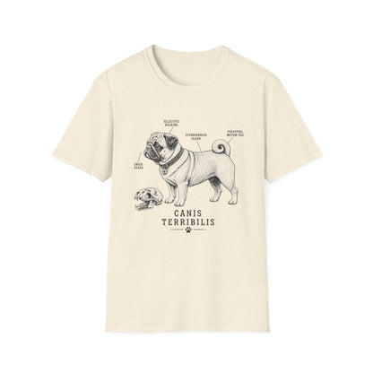 Anatomy Of A Pug Tee