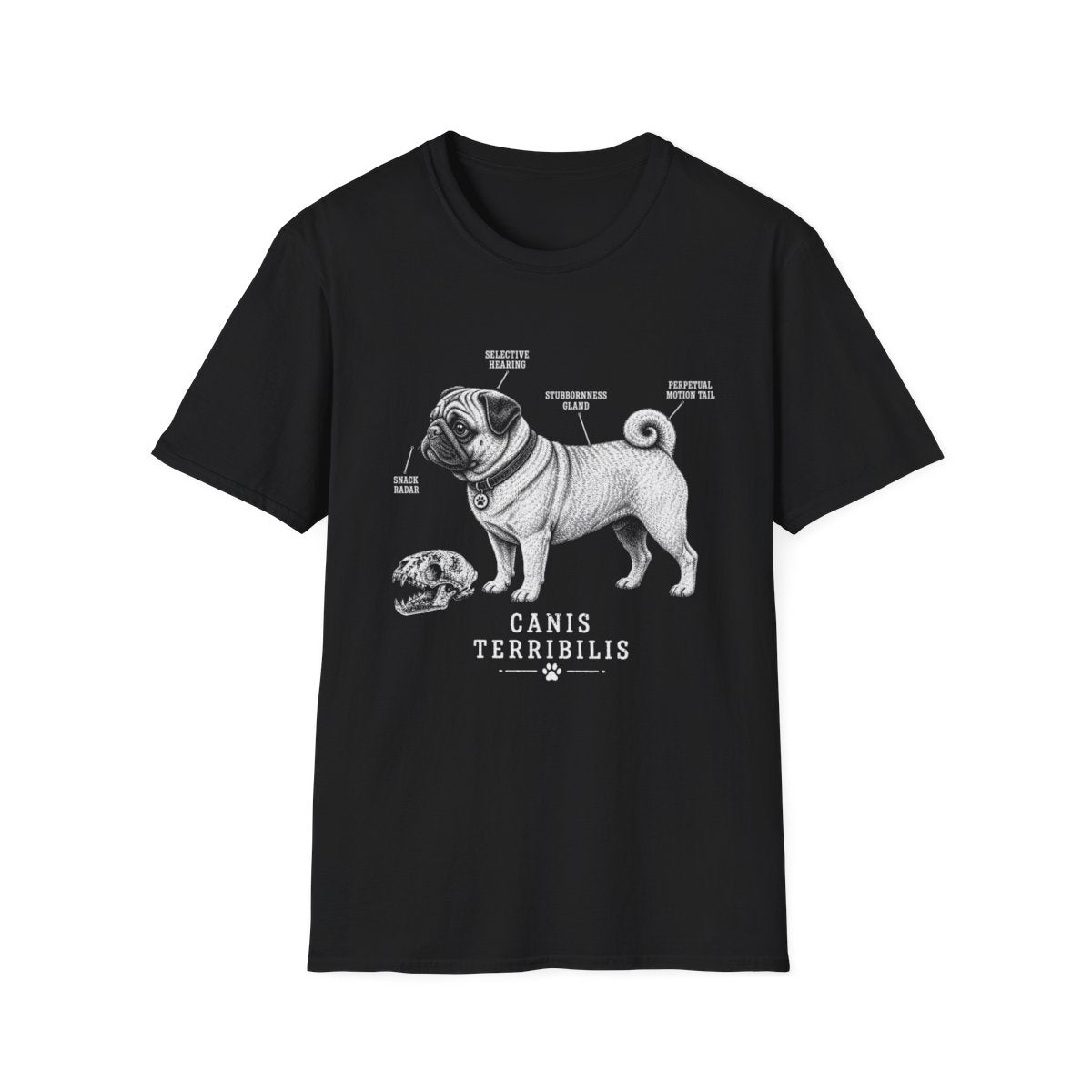 Anatomy Of A Pug Tee