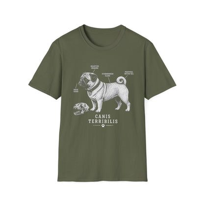 Anatomy Of A Pug Tee