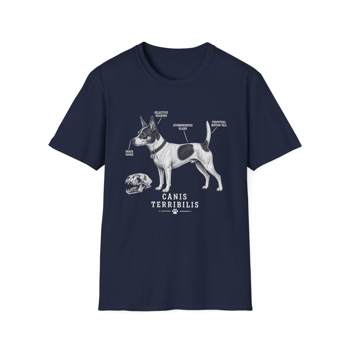 Anatomy Of A Rat Terrier Tee
