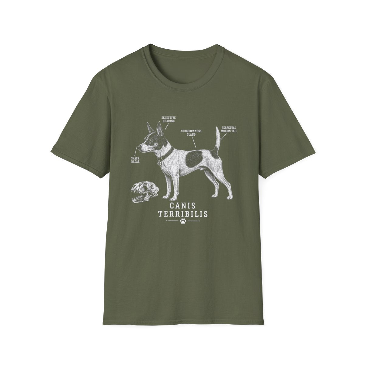 Anatomy Of A Rat Terrier Tee