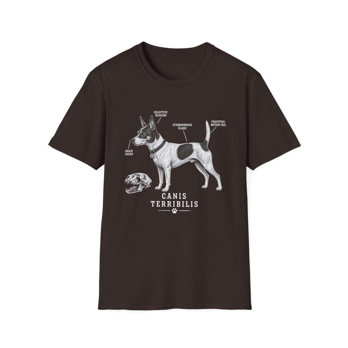 Anatomy Of A Rat Terrier Tee