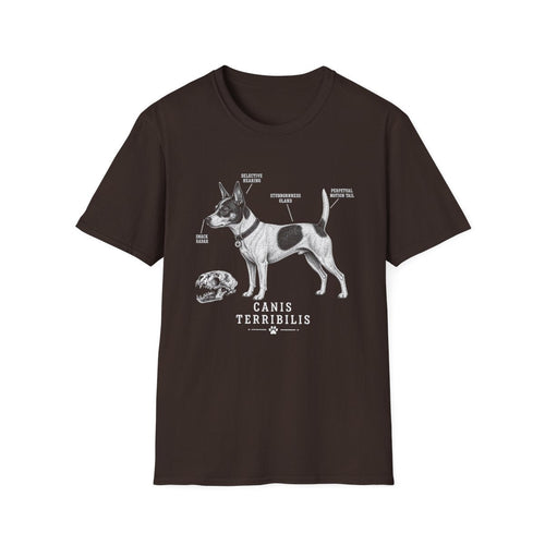 Anatomy Of A Rat Terrier Tee