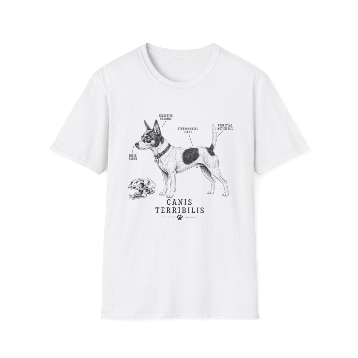 Anatomy Of A Rat Terrier Tee