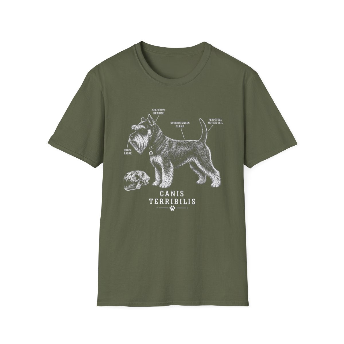 Anatomy Of A Schnauzer Tee