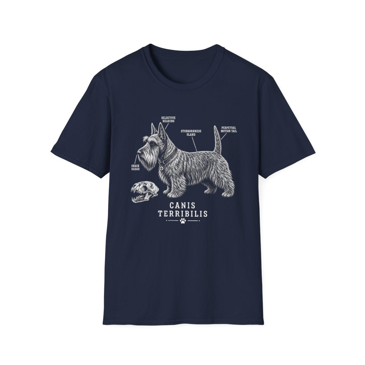 Anatomy Of A Scottish Terrier Tee