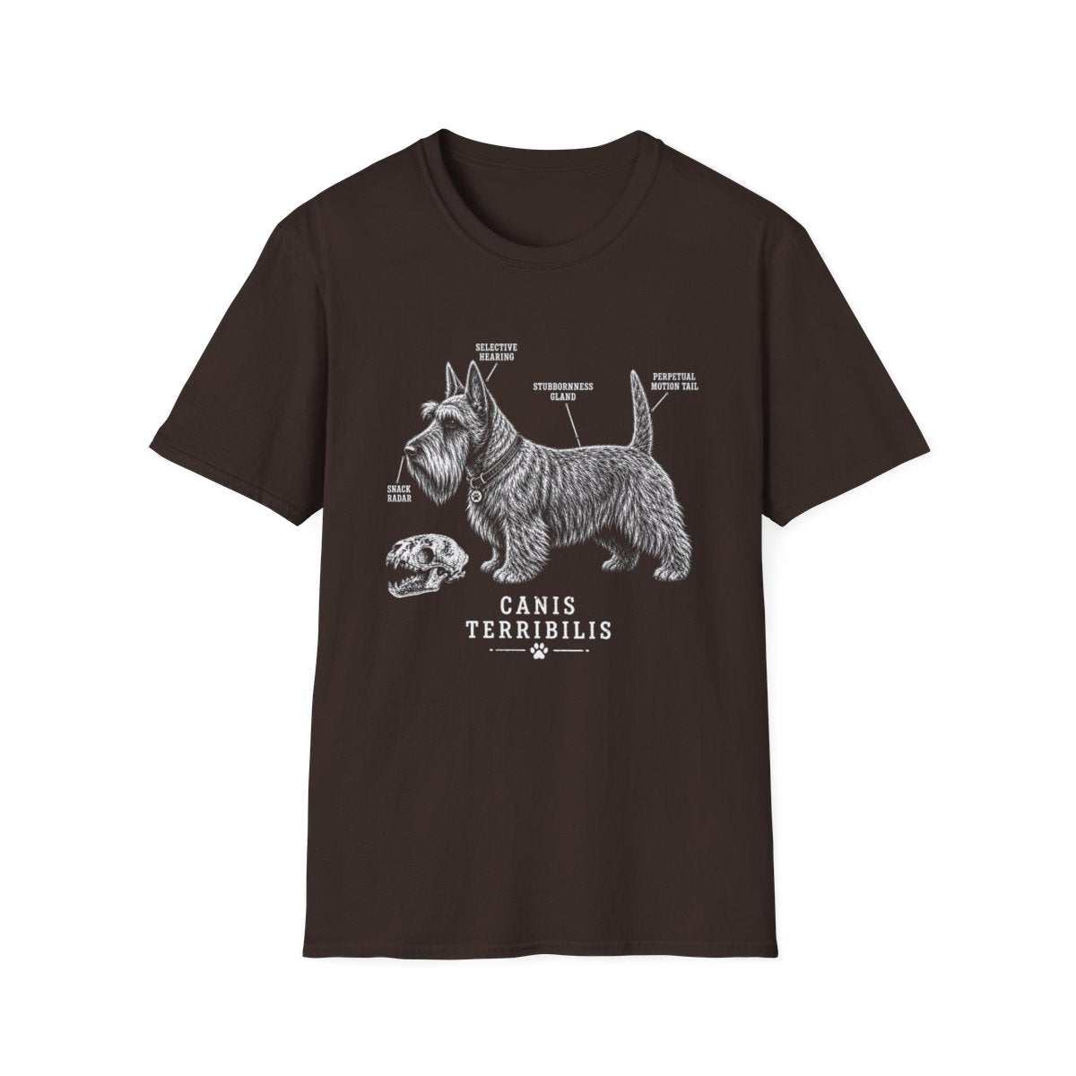 Anatomy Of A Scottish Terrier Tee