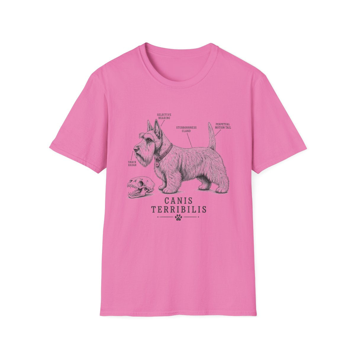 Anatomy Of A Scottish Terrier Tee
